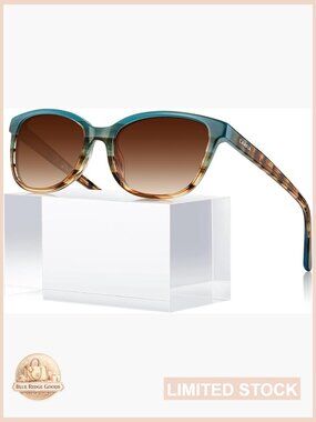 Cat Eye Polarized Sunglasses Designer Acetate Frame UV Protection Trendy Shades